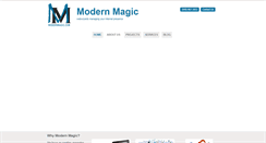 Desktop Screenshot of modernmagic.com